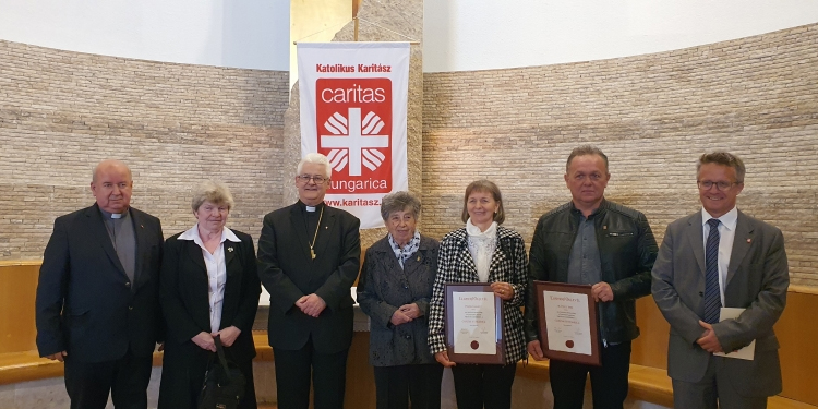 Caritas Hungarica díjas Dr. Pipicz Imre